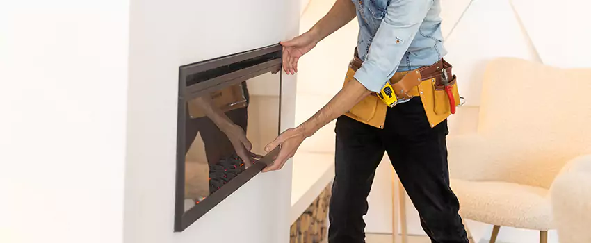 Metal Fireplace Installation in Hickory, North Carolina