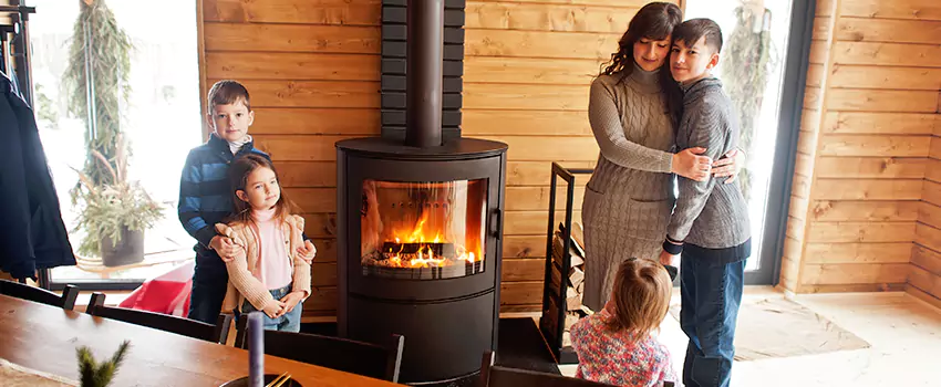 Morso Cast Iron Fireplace Insert Installation in Hickory, North Carolina