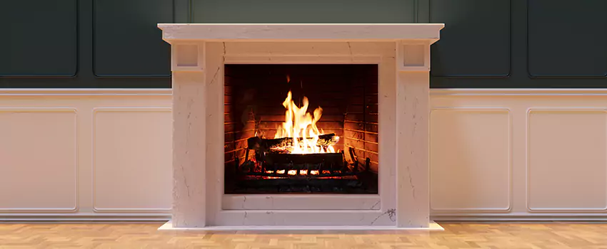 Open Flame Wood-Burning Fireplace Installation Services in Hickory, North Carolina