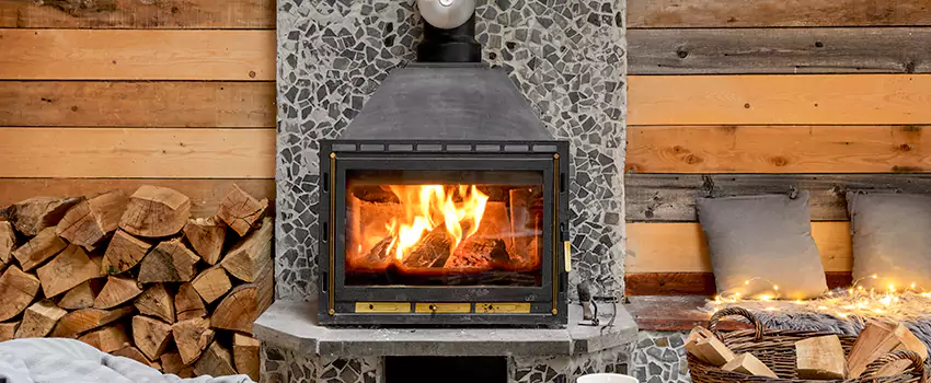 Outdoor Morso Fireplace Broken Screen Replacement in Hickory, NC